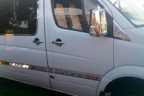 Mercedes Sprinter W906 2006–2018 гг. Хромированные Накладки на Зеркала (2 шт.) фото 6