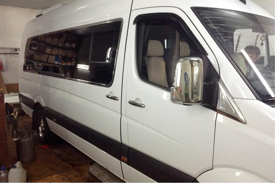 Mercedes Sprinter W906 2006–2018 гг. Хромированные Накладки на Зеркала (2 шт.) Фото 12