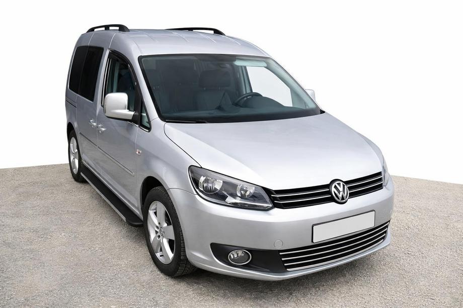 Volkswagen Caddy 2010-2015 гг. Хромированные Накладки на Зеркала (2 шт) Image