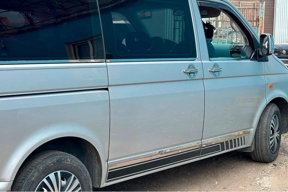 Volkswagen T5 Transporter 2003-2010 гг. Хромированные Накладки на Зеркала (2 шт.) Carmos - Полированная Нержавеющая Сталь Фото 8