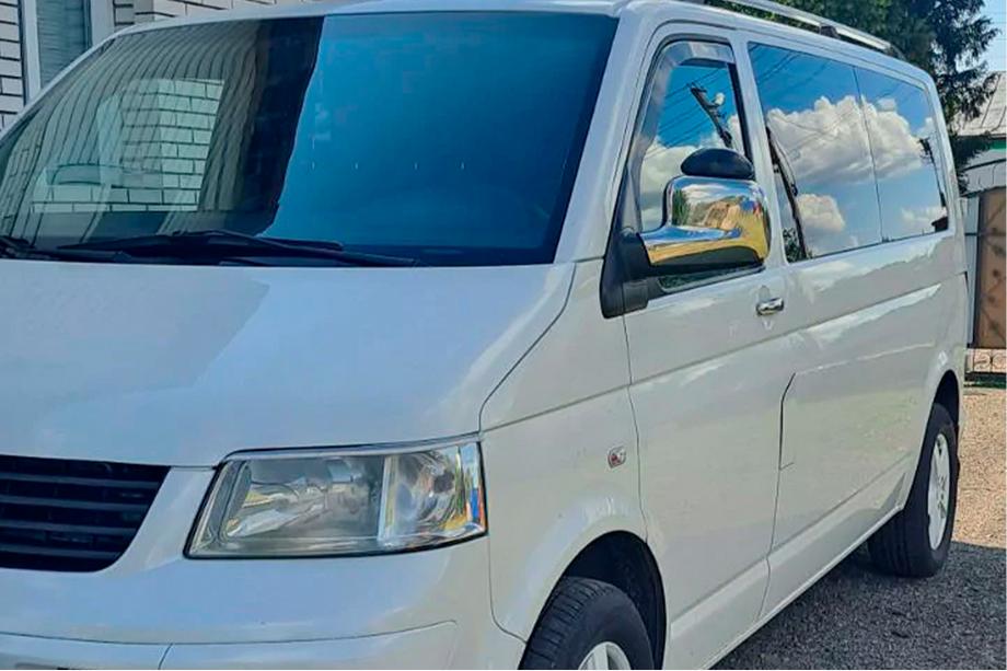Volkswagen T5 Transporter 2003-2010 гг. Хромированные Накладки на Зеркала (2 шт.) Carmos - Полированная Нержавеющая Сталь Фото 7
