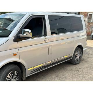 Хромированные Накладки на Зеркала (2 шт.) Volkswagen T5 Multivan 2003-2010 гг. фото 3