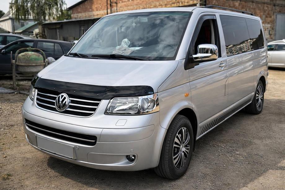 Volkswagen T5 Multivan 2003–2010 гг. Хромированные Накладки на Зеркала (2 шт.) Image