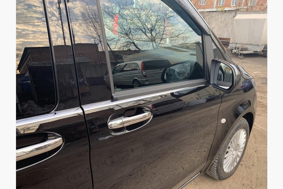 Mercedes Vito/V-class W447 2014- гг. Хромированные Накладки на Ручки (4 шт., Нержавейка) С чипом, OmsaLine - Итальянская Нержавейка Фото 7