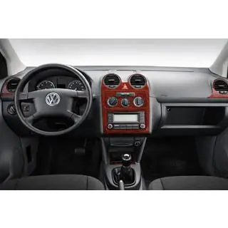 Накладки на Панель Приборов Volkswagen Caddy 2004-2010 гг. фото 1
