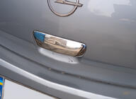 Opel Corsa D 2007-2014 гг. Накладка на ручку задней двери из нержавеющей стали фото 1