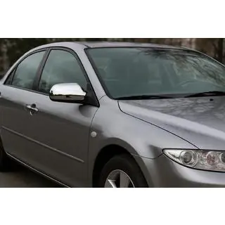 Хромированные Накладки на Зеркала (2 шт) Mazda 6 2003-2008 гг. фото 1
