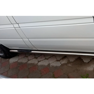 Боковые трубы (2 шт., нержавейка) фото 2