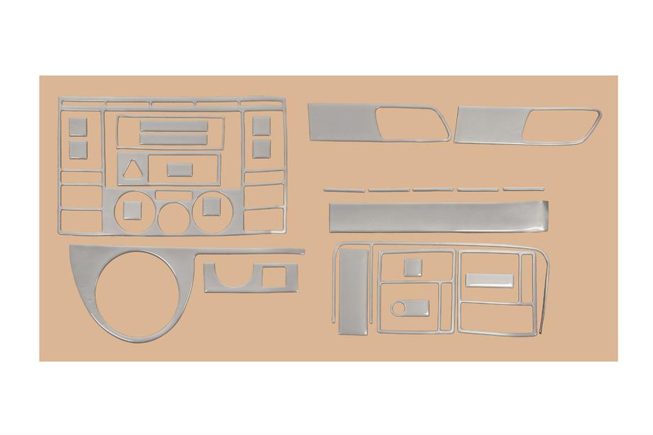 Volkswagen T5 Transporter 2003-2010 гг. Накладки на торпеду (Турция) Дерево Фото 3