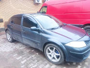 Renault Megane II 2004-2009 гг. Ветровики SD (4 шт, Perflex Sport) фото 2