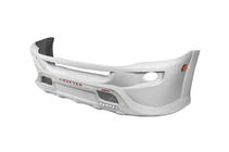 Накладка на передний бампер 2012↗ (Sport-3, под покраску) фото 1 Накладка на передний бампер 2012↗ (Sport-3, под покраску) фото 1