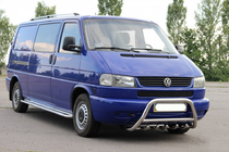 Volkswagen T4 Caravelle/Multivan 1990–2003 гг. Кенгурятник WT003 60мм Нержавейка фото 3