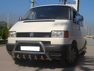 Volkswagen T4 Caravelle/Multivan 1990–2003 гг. Кенгурятник WT003 60мм Нержавейка фото 8