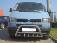 Volkswagen T4 Caravelle/Multivan 1990–2003 гг. Кенгурятник WT003 60мм Нержавейка фото 9