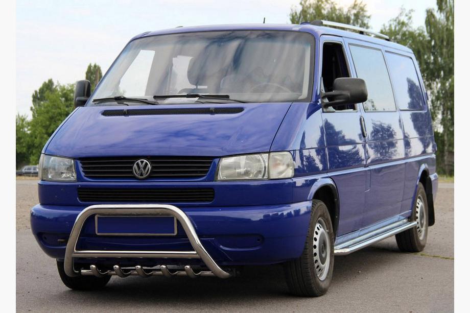 Volkswagen T4 Caravelle/Multivan 1990–2003 гг. Кенгурятник WT003 60мм Нержавейка Image
