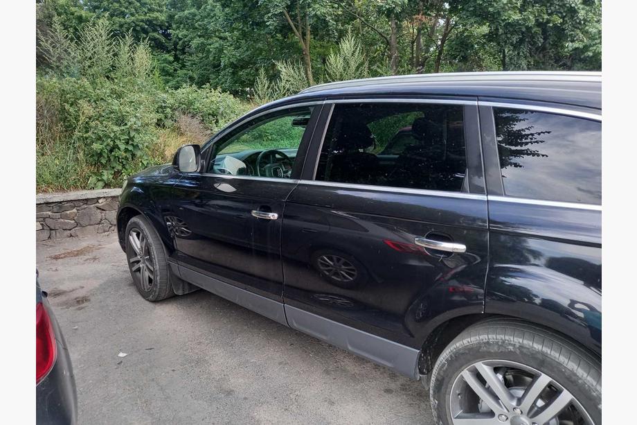 Audi Q7 2005-2015 гг. Хромированные Накладки на Ручки (4 шт., Нержавейка) Фото 3