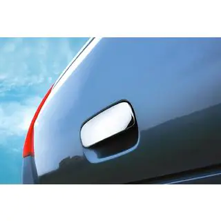 Хромированная накладка на ручку крышки багажника (нерж. сталь) Citroen C-4 2004-2010 гг. фото 1