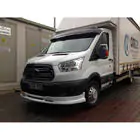 Ford Transit 2014- гг. Козырек на лобовое стекло (черный глянец, 5мм) фото 2