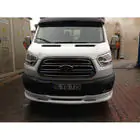 Ford Transit 2014- гг. Козырек на лобовое стекло (черный глянец, 5мм) фото 3