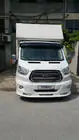 Ford Transit 2014- гг. Козырек на лобовое стекло (черный глянец, 5мм) фото 11
