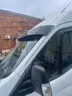 Ford Transit 2014- гг. Козырек на лобовое стекло (черный глянец, 5мм) фото 22
