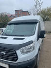 Ford Transit 2014- гг. Козырек на лобовое стекло (черный глянец, 5мм) фото 20