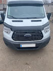 Ford Transit 2014- гг. Козырек на лобовое стекло (черный глянец, 5мм) фото 19