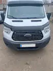 Ford Transit 2014- гг. Козырек на лобовое стекло (черный глянец, 5мм) фото 19