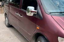 Mercedes Vito W638 1996-2003 гг. Накладки на Зеркала (2 шт, Хром) фото 4