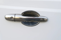 Хромированные Накладки Под Ручки Дверей (Нержавейка) фото 1