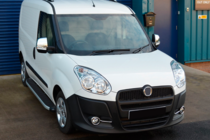 Fiat Doblo II 2010-2022 гг. Окантовки противотуманных фар с полосками (2010-2015, 4 шт., нержавейка) Carmos - Турецкая Нержавеющая Сталь фото 4