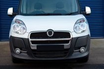 Fiat Doblo II 2010-2022 гг. Окантовки противотуманных фар с полосками (2010-2015, 4 шт., нержавейка) Carmos - Турецкая Нержавеющая Сталь фото 5