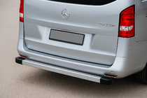 Mercedes Vito/V-class W447 2014- гг. Задняя дуга Moonlight (Алюминий) Серый Матовый фото 1
