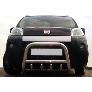 Кенгурятник QT006 (нерж. сталь) фото 2