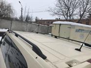 Mercedes Vito W639 2004-2014 гг. Черные рейлинги Skyport (цельнометаллические) фото 30