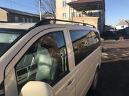 Mercedes Vito W639 2004-2014 гг. Черные рейлинги Skyport (цельнометаллические) фото 27