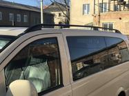 Mercedes Vito W639 2004-2014 гг. Черные рейлинги Skyport (цельнометаллические) фото 29