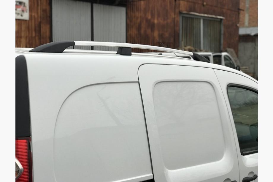 Mercedes Citan 2013-2021 гг. Хромированные Рейлинги Стандартная база, металлические ножки Фото 5