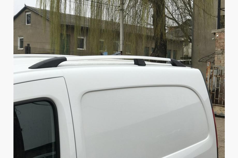 Mercedes Citan 2013-2021 гг. Хромированные Рейлинги Стандартная база, металлические ножки Фото 11