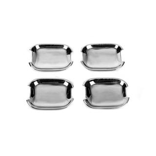 Хромированные Накладки на Ручки (4 шт) Mercedes E-сlass W210 1995-2002 гг. фото 1