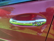 Mercedes E-сlass W211 2002-2009 гг. Хромированные Накладки на Ручки Дверей (4 шт, Нержавейка) Carmos - Турецкая Нержавеющая Сталь фото 1