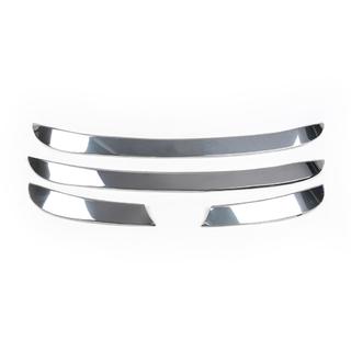 Накладки на решетку Нержавеющая сталь (2010-2012, 4 шт.) Hyundai Santa Fe 2 2006-2012 гг. фото 3