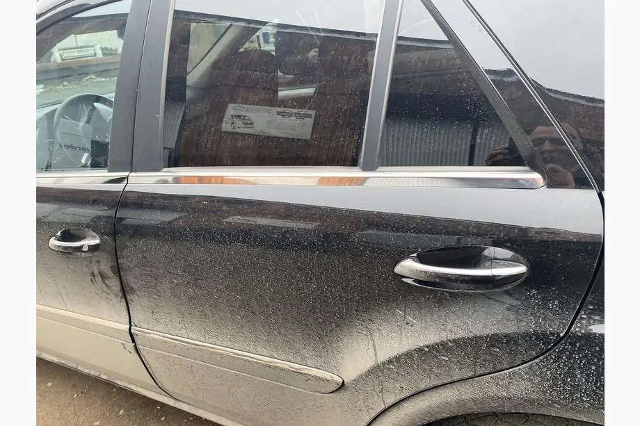 Mercedes ML W164 2005-2011 гг. Наружные молдинги окон нержавейка (4 шт) Carmos - Турецкая Нержавеющая Сталь Фото 7