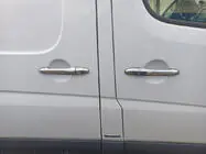 Volkswagen Crafter 2006-2016 гг. Хромированные Накладки на Ручки Дверей (4 шт, Нержавейка) Carmos - Турецкая Нержавеющая Сталь фото 4