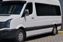 Volkswagen Crafter 2006-2016 гг. Боковые трубы (2 шт., нержавейка) d70, Long/ExtraLong фото 2