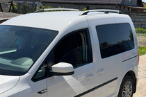 Volkswagen Caddy 2004-2010 гг. Хромированные Рейлинги фото 4