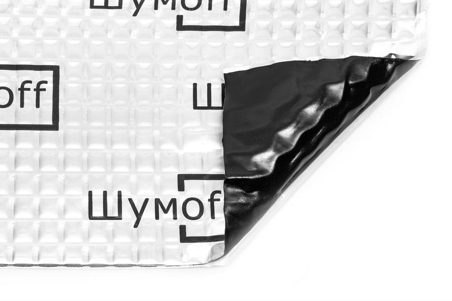 Шумофф L2 Материал вибродемпфирующий самоклеющийся Image
