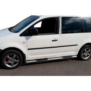 Боковые трубы BB002 (2 шт., нержавейка) фото 3