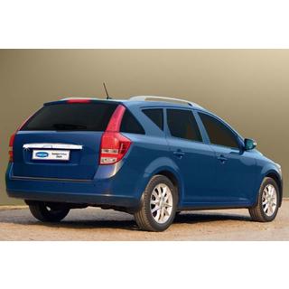 Накладка над номером (SW, нержавейка) Kia Ceed 2007-2012 гг. фото 2