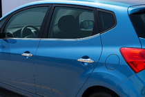 Окантовка окон Нержавеющая сталь (4 шт.) фото 1 Окантовка окон Нержавеющая сталь (4 шт.) фото 1